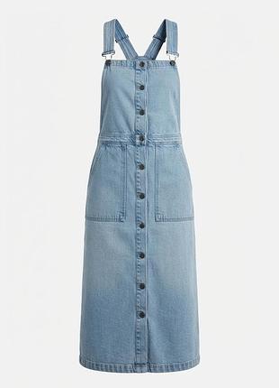 Сарафан джинсовий на гудзиках pull&bear