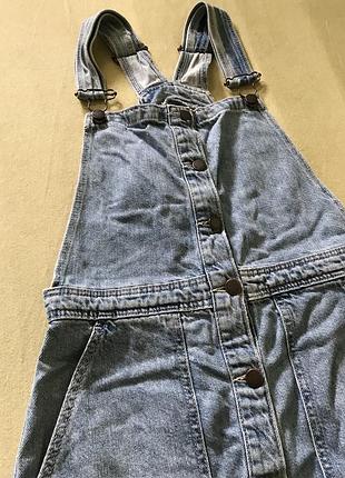Сарафан джинсовий на гудзиках pull&bear 5