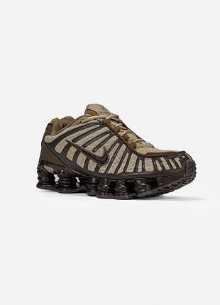 Nike shox tl brown 3