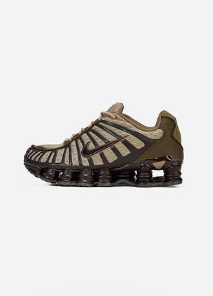 Nike shox tl brown