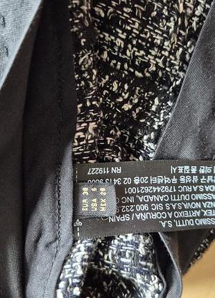 Брюки жіночі massimo dutti сірі з візерунком 4