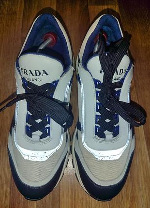 Мужские кроссовки prada р 41-42 2