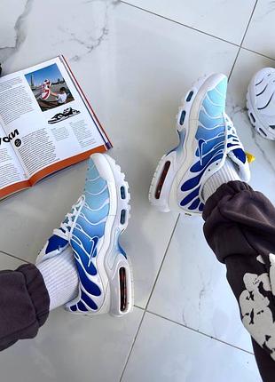 Nike air max tn plus white/blue 6