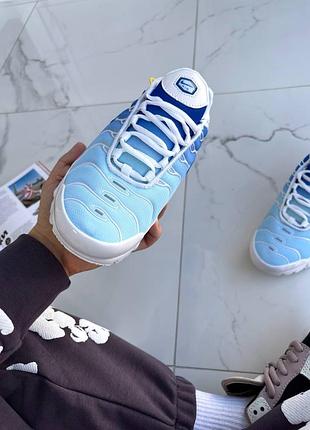 Nike air max tn plus white/blue 5
