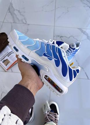 Nike air max tn plus white/blue 4