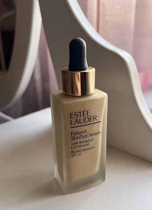 Тональний крем estee lauder futurist skintint serum spf20 1w1