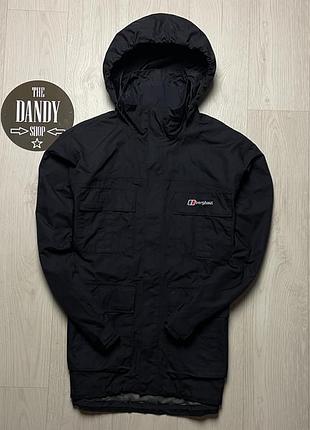 Мужская черная куртка berghaus aq2, размер m