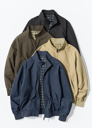 Куртка бомбер харрингтон uniqlo 4