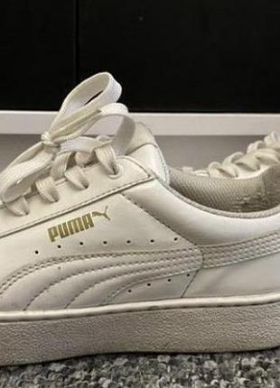 Кроссовки puma лаковые стелька 25