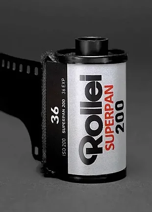 Rollei superpan 200 / фотопленка 200 iso / 36 кадров