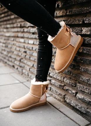 Женские угги ugg w mini bailey bow ii8 фото