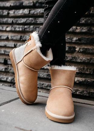 Женские угги ugg w mini bailey bow ii9 фото