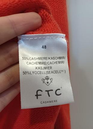 50% кашемир, 50% лиоцелл, кашемировый джемпер от ftc 6