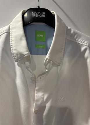 Сорочка hugo boss біла 2