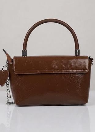 Сумка для жінок prada коричнева 2