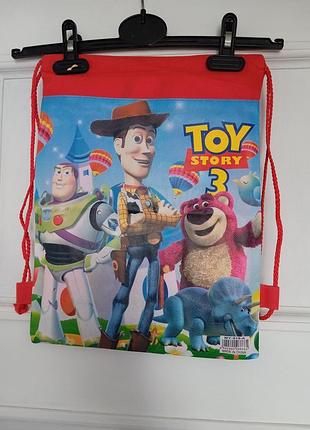 Спортивна сумка для хлопчиків toy story 3 різнокольорова