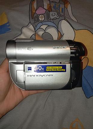 Відеокамера sony dcr-dvd610e handycam