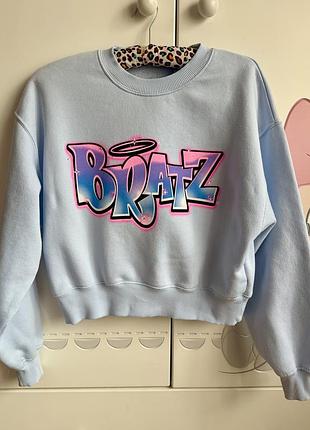 Світшот жіночий zara bratz блакитний