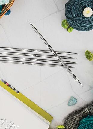 Спиці шкарпеткові knit pro mindful, 15 см (2,75 мм)