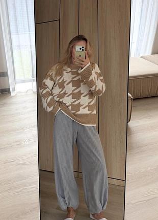 Светр f&f велика гусяча лапка 2