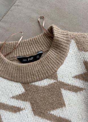 Светр f&f велика гусяча лапка 5