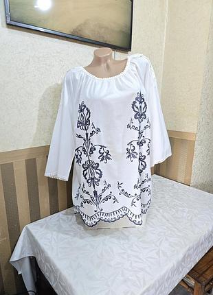 Блуза с вышивкой. ambra. 3