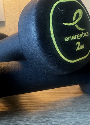 Гантели неопреновые energetics 2х2 кг (пара)