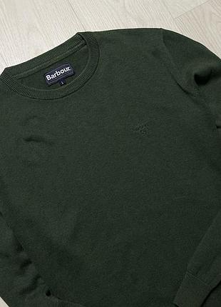 Мужской свитер barbour, размер l 4