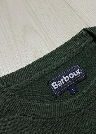 Мужской свитер barbour, размер l 6