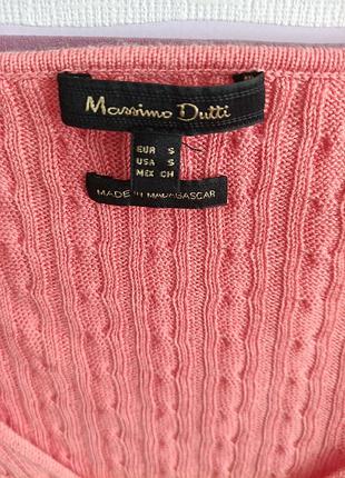 Вязаный джемпер massimo dutti 3