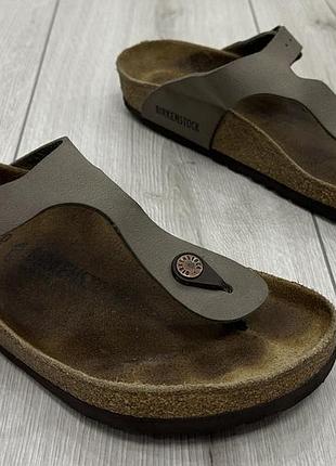 Удобные ортопедические тапочки тапочки шпепки birkenstock gizeh (26 см)