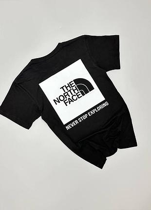 Мужская футболка the north face черная тенниска зе норт фейс хлопковая l (b)