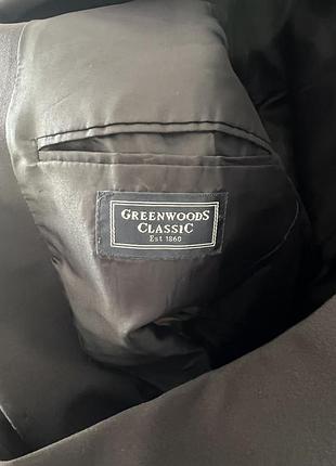 Піджак чоловічий greenwoods classic чорний