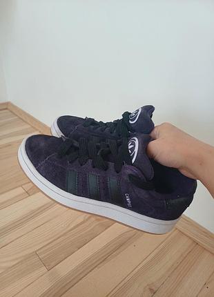 Кросівки adidas campus фіолетові, розмір 36.5, довжина устілки 23 см