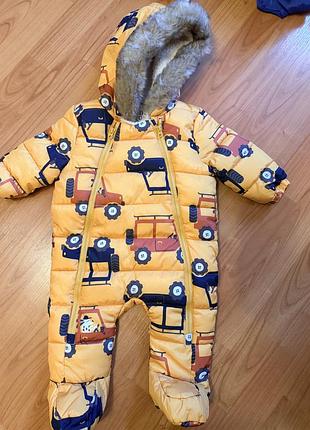 Зимовий комбінезон для хлопчика