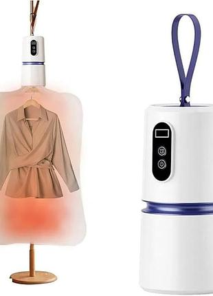 Портативна сушарка для одягу usb • електрична міні-сушарка для білизни компактний дорожній прилад для дому поїздок та подорожей