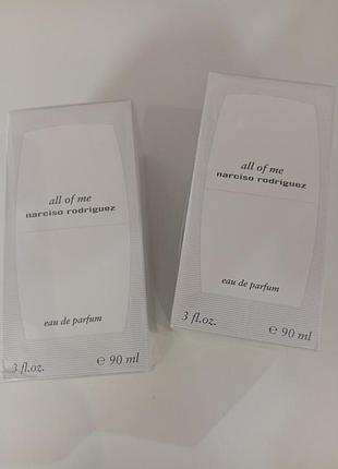 Парфумована вода narciso rodriguez all of me 90 мл для жінок