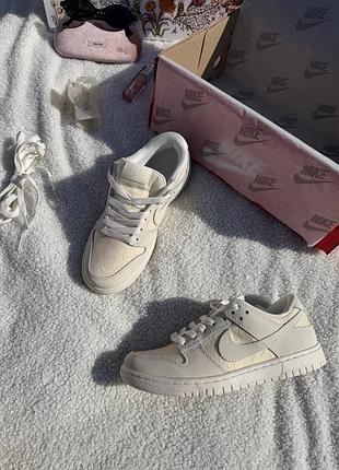 Nike dunk low lace soft pearl 5