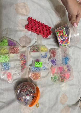 Набір для виготовлення прикрас з гумок