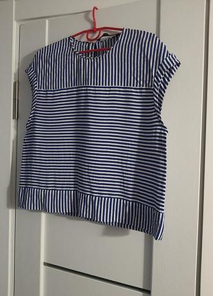Блузка в полоску zara