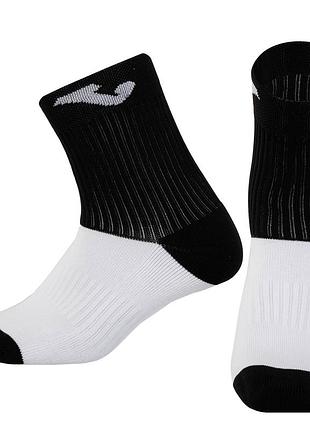 Носки спортивные унисекс высокие joma sport 400476-100 размер 35-46 черный-белый
