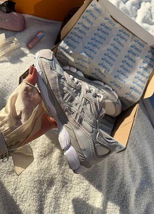 Кросівки asics gel-nyc grey white 6