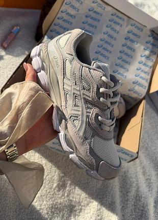 Кросівки asics gel-nyc grey white