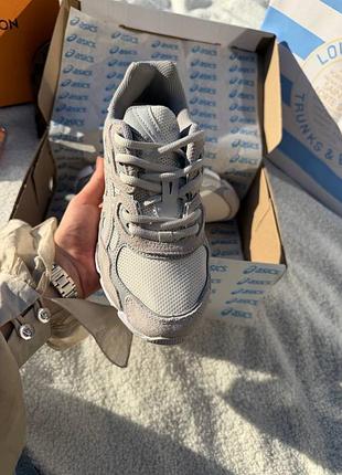 Кросівки asics gel-nyc grey white 5