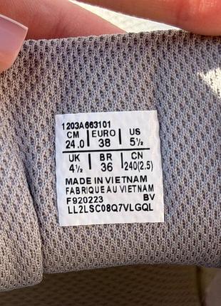 Кросівки asics gel-nyc grey white 8