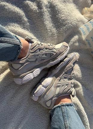 Кросівки asics gel-nyc grey white 7