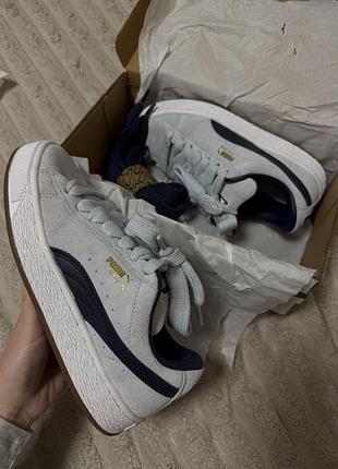 Кросівки puma, жіночі, блакитного кольору, 37 розмір ,
