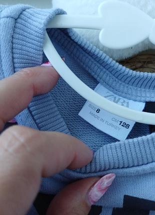 Платье свитшот zara 10