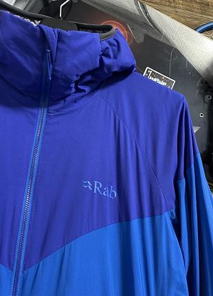 Куртка чоловіча rab утеплена синя 2