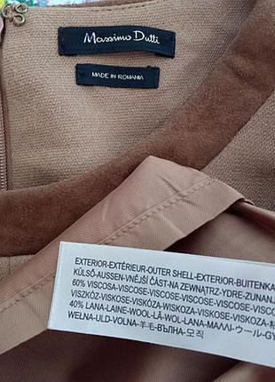 Вовняна сукня massimo dutti 8
